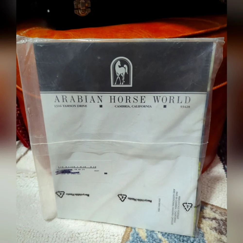 🆕Arabian Horse World September 2005 Volume 45 #12 Sealed Original Cellophane
